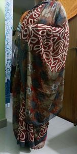 pure Georgette saree