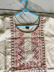 Unused Cream Kurta