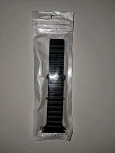 Black Rubber Watch Strap