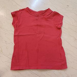 Set of 2 Mothercare t-shirts for girls (3 To 5)