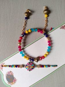 Rakhi For Brother and Bhabhi I Couple Lumba