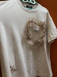 White Oversize Love T Shirt