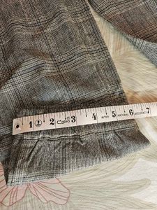 Imported Vintage Checked Trouser