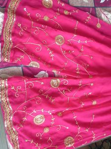 Pink &amp; Gold Embellished Kurta