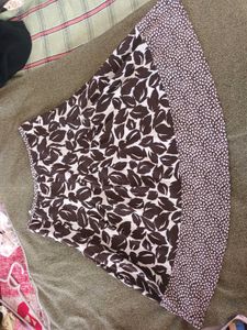 Floral Print Skirt