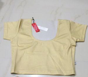 Golden Shimmer Ready Made Blouse