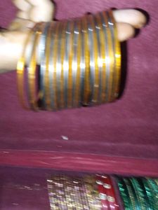 Orange and Grey Bangles
