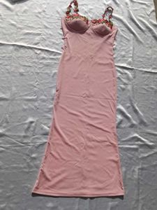Brand New(Urbanic) Pink Floral Embroidered Dress