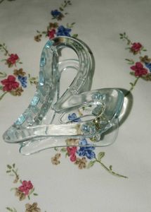 Blue Gem Hair Claw Clip