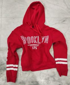 Brooklyn Cropped Hoodie&amp;Cute Fuzzy Pink Sweatshirt