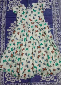 butterfly prints kurti