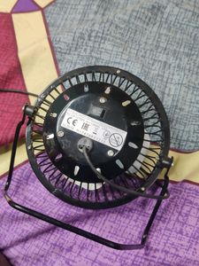 Scarlett Comfort USB Fan Portable Size With Metal Body And Wings