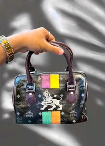 MCM Barrel Bag