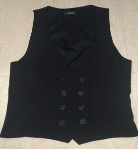 Chic Black Vest