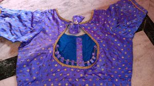 Elegant Blue Blouse
