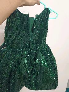Party Wear Sequence Frock Today Offer Reduced