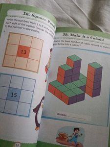 100 Maths Puzzles Book