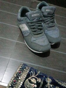Grey Running Sneakers