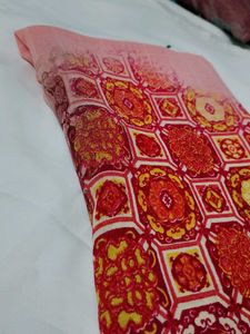 Elegant Pink Soft Punam Saree