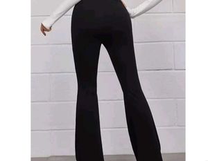 Women&#39;s Bootcut Black Trouser