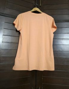 Sweet Dreams Women Peach T-shirt