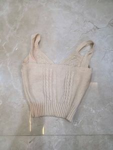 Knitted Crop Tank Top