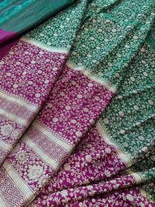 SOLD Pure Silk Brocade Banarasi