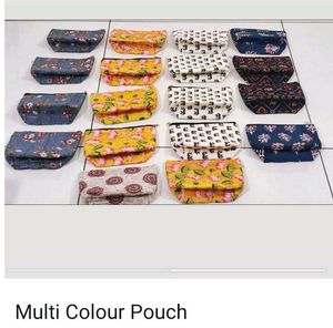 Multi Colour Pouch