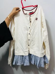 White Full Sleeve Tshirt