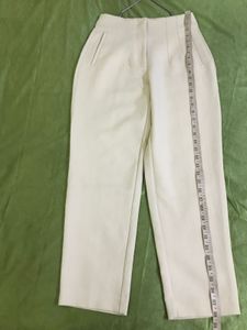 Zara Highrise Fitted Trouser Waist 30