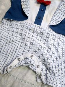 Baby Tuxedo Romper