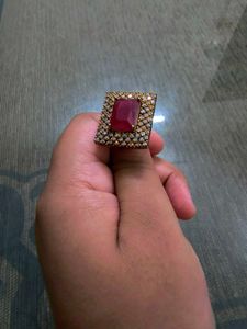 Vintage Ruby Authentic Ring