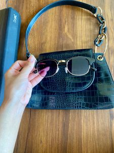 Premium Quality Leather Bag + Free Sunglass