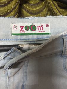 Light Wash Denim Jeans