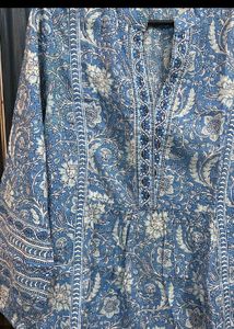 Floral Print short kurti