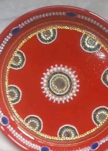 Traditional Handcrafted Decorative Pooja Thali