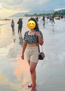 Printed Crop Top, S/M/L Size