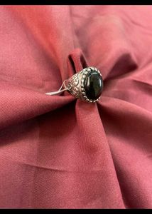 Bold Black Men's Ring | Stylish & Elegant