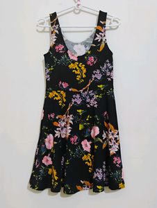 Price Reduced! H&M Black Floral Dress