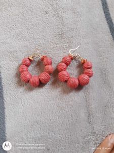 Combo Of Handmade Earings With Ring