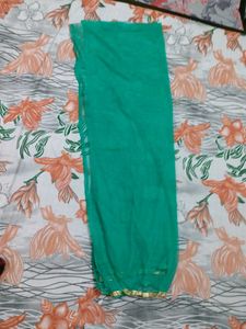 Green Embellished Blouse lehnga with Ruptta