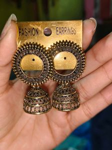 Bohemian Jhumka Earrings