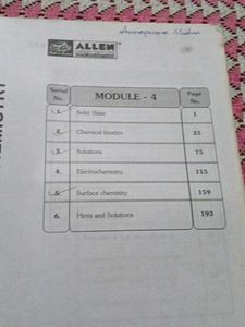 Allen Chemistry Books - Pre-Medical(Set of 12)