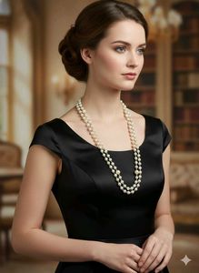 new Elegant Pearl Necklace