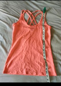 Neon Pink Strappy Tank
