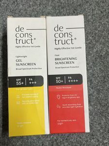 Deconstruct Sunscreen SPF 50+ Pack 2