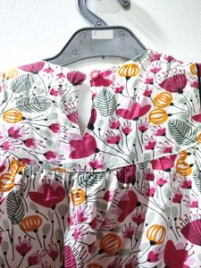Gently Used Printed Cotton Top