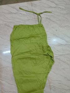 Green Kurtha Set