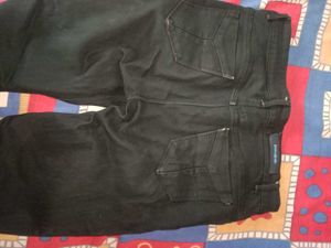 Women Black Denim Jeans Slim