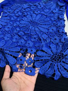 Royal Blue-Black Bodycon Dress New